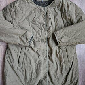 Womens Koolaburra by Ugg Reversible Olive Quilted Teddy